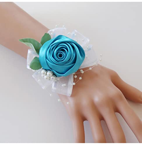 LXZSMH Corsage de Poignet, Champagne Rose Fleurs... - Sports & Fitness Amazon France à 12.39€