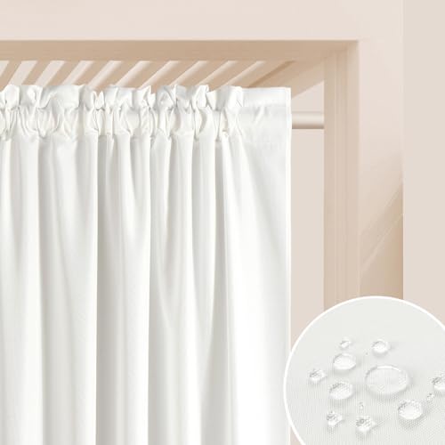 ROOM99 Tenda per esterni con nastro arricciato, 155 x 200... - Bon plan à 23.56€