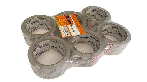 kippen 9004T2 Klebeband, 6 Rollen, transparent, 66 m x 50... - Amazon Germany à 5.87€