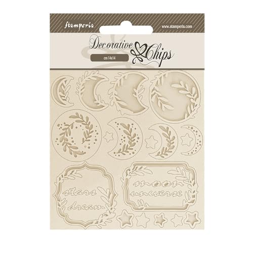 Stamperia - Chip decorativi per scrapbook, album, carte... - Toys & Games Amazon Italy à 3.77€