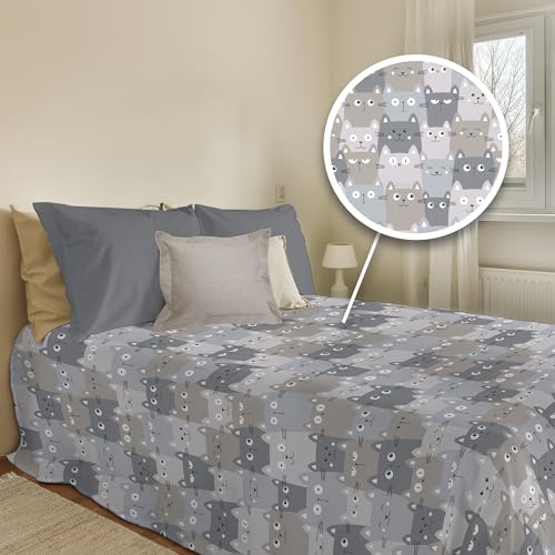 PENSIERI DELICATI Copriletto 170 x 280 cm, Telo Singolo... - Maison & Cuisine Amazon Italie à 29.34€