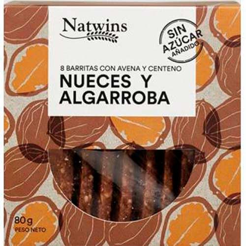 Natwins Barritas De Nueces Y Algarroba 80Gr. - Épicerie Amazon Espagne à 1.63€