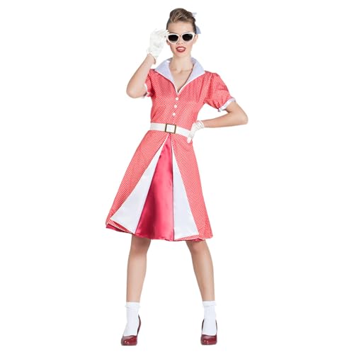 Boland 84076 Adult 50s Barbara Costume, Multicoloured, M-L - Amazon Royaume-Uni à 13.45€