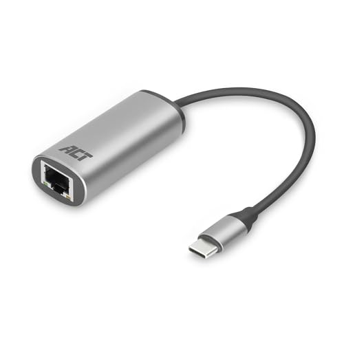 ACT Adaptador Ethernet USB C (2,5 Gigabit Ethernet RJ45... - High-Tech & Électronique Amazon Espagne à 13.62€