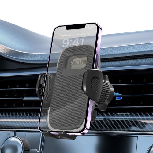 YISH Mobile Phone Car Holder：360° Rotatio Car Phone Mount... - High-Tech & Électronique Amazon Royaume-Uni à 5.35€