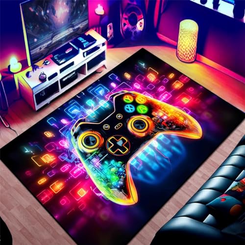 PEIHUODAN Tapis Chambre Ado 3D - Tapis Sol Gaming Imprimé... - Auto & Moto en promo à 1.00€