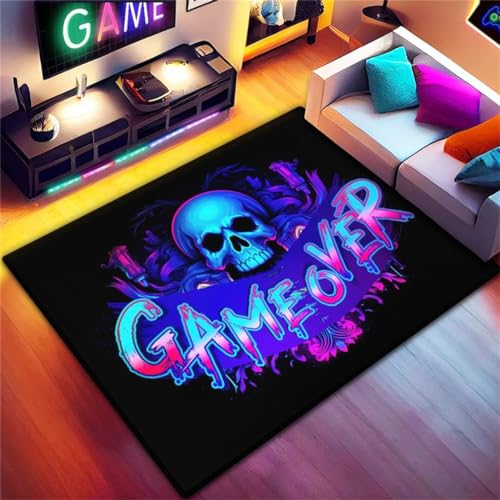 PEIHUODAN Tapis Chambre Ado 3D - Tapis Sol Gaming Imprimé... - Auto & Moto en promo à 1.00€
