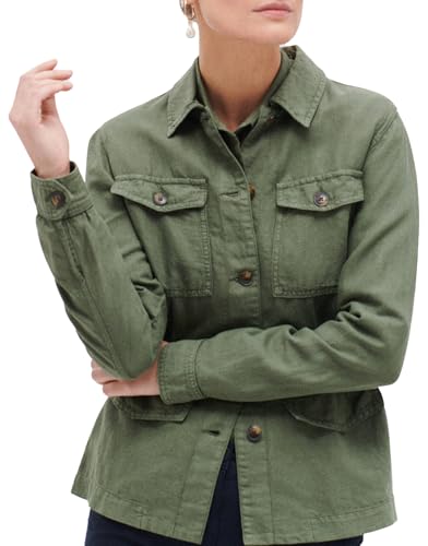 Caroll - Chaqueta Sahariana de lino y algodón - Auto & Motorcycle Amazon Spain à 50.00€