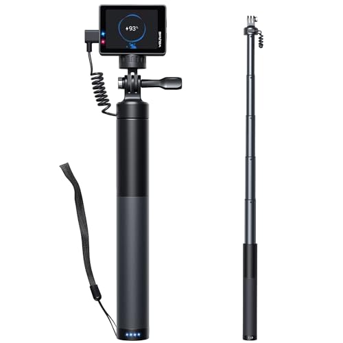 WOLFANG Action Cam Selfie Stick carica la tua action camera... - High-Tech & Électronique Amazon Italie à 16.99€