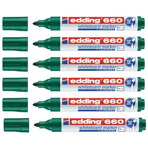 Edding 660 - Rotuladores para cuadros blancos (punta... - Fournitures Bureau Amazon Espagne à 1.40€