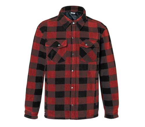 KÜBLER Pulse Handcraft - Camicia Termica, Rosso/Nero, XXL - Nouvelle promo Amazon à 44.08€