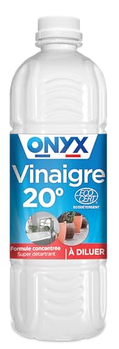 Onyx - Vinaigre Concentré 20° - Détartrant - Nettoyant... en promo à 2,99€ (-34%) sur Amazon FR