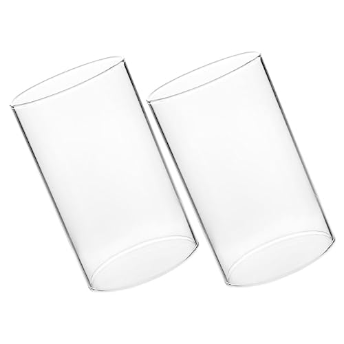 ORFOFE 2pezzi Portacandele Colonna in Vetro Trasparente... - High-Tech & Électronique en promo à 14.79€