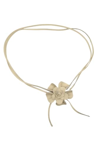 collezione alessandro Bindegürtel Blüte Lederband mit echt... - Amazon Allemagne à 14.05€