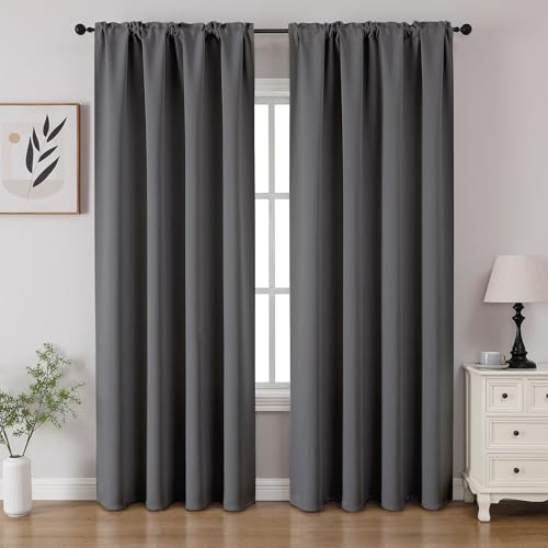 CUCRAF Blackout Curtains Room Darkening Window Curtain... - Maison & Cuisine Amazon Royaume-Uni à 8.54€