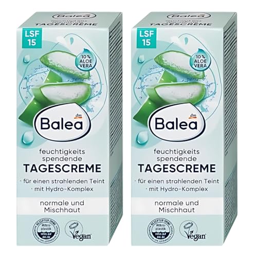 Balea Crema Viso Umidificante, 2 x 50 ml, Idratante con... - Bricolage & Outils Amazon Italie à 6.89€