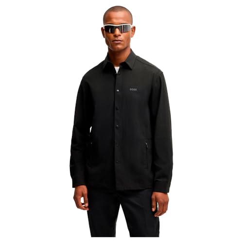 BOSS Camiseta para Hombre B_Basin Tech_l, Negro1, XL - Amazon Espagne à 37.13€