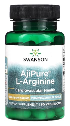 Swanson - L-ARGININE 500 mg | L-Arginina Cápsulas |... - Auto & Moto Amazon Espagne à 8.32€