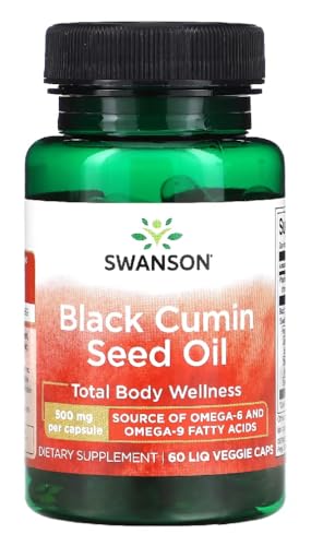 Swanson - Black Cumin Seed Oil 500mg | Essential Fatty... - Auto & Moto Amazon Royaume-Uni à 7.99€