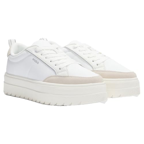 HUGO Lyssa_Tenn_nysdpu, Zapatillas Mujer, Open White127, 40... - Amazon Espagne à 39.90€