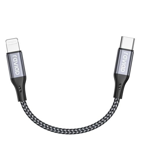 RAVIAD Cavo USB C a iPhone 0.15M [Certificato MFi] Cavo... en promo sur Amazon