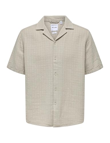 ONLY & SONS ONSLATHAM RLXSS Resort Linen STRUC SHI - Amazon Allemagne à 14.98€