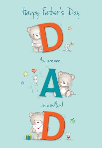 Piccadilly Greetings Father's Day Card, Dad You are One In... - Auto & Moto en promo à 1.45€