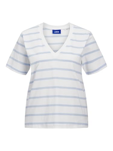 JXANNIE REG Vneck Stripe SS Tee JRS SN - Mode & Vêtements Amazon Allemagne à 6.87€