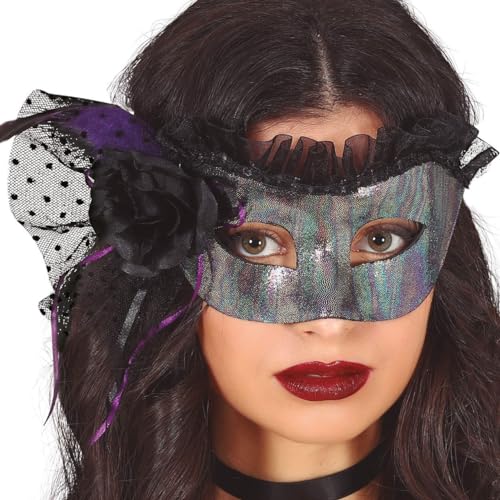 Maschera in argento con velo - Bijoux & Montres Amazon Italie à 7.00€