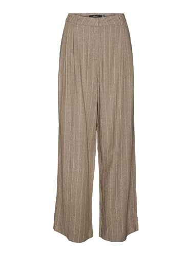 VERO MODA VMMINDY MW Linen DAD Pant Mix NOOS - Maison & Cuisine Amazon Allemagne à 11.89€