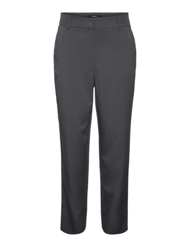 VERO MODA Vmnila MW Tapered Pant Pantalón, Gris Pinstripe... - Vente Flash Amazon -63%