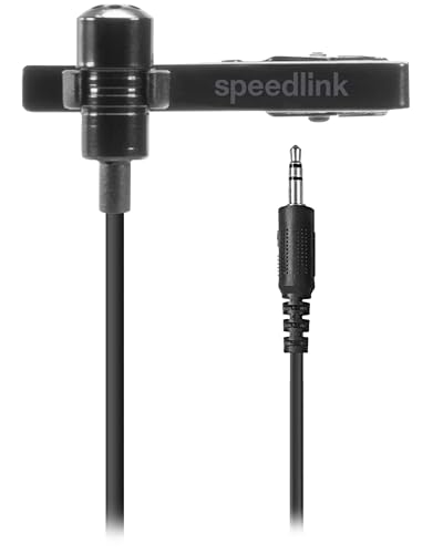 Speedlink SPES microfono a clip con cavo jack 3,5 mm... - Sports & Fitness en promo à 9.99€