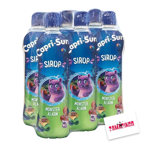 Capri-Sun Monsteralarm Sirup 600ml | Vegan | Getränk mit... - Épicerie Amazon Allemagne à 27.90€