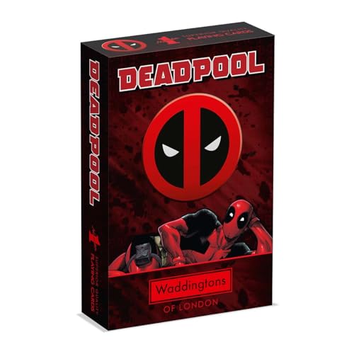 Waddingtons Number 1 Jeux de 54 Cartes - Deadpool Cartes... - Jouets & Jeux Amazon France à 3.91€