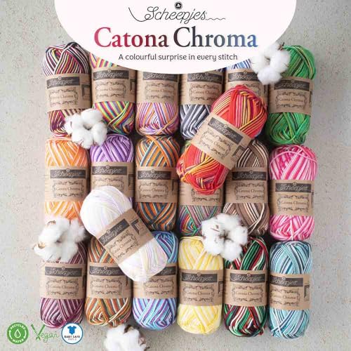 Scheepjes - Scheepjes Catona Chroma 100% Mercerisiert... - Amazon Allemagne à 144.47€
