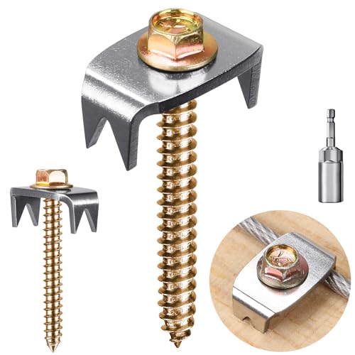 Insaga Lot de 100 agrafes réutilisables pour clôture... - Jardin & Extérieur Amazon France à 48.96€