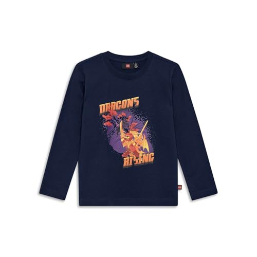Lego Ninjago LWTAFFY 111 - Maglietta L/S - Navy Scuro - 92... - Toys & Games Amazon Italy à 6.90€
