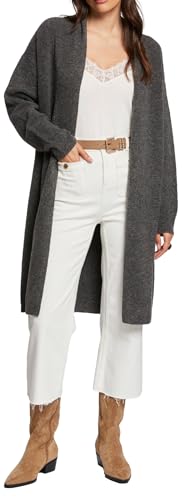 Morgan Gilet Long COL V Manches Longues - Mode & Vêtements Amazon France à 23.82€