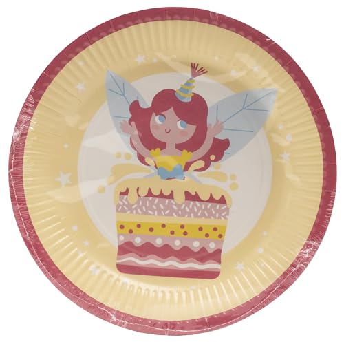 Cogir Pro Tablecloth 79150i 10 Round Paper Plates 23 cm... - Maison & Cuisine Amazon Royaume-Uni à 2.84€