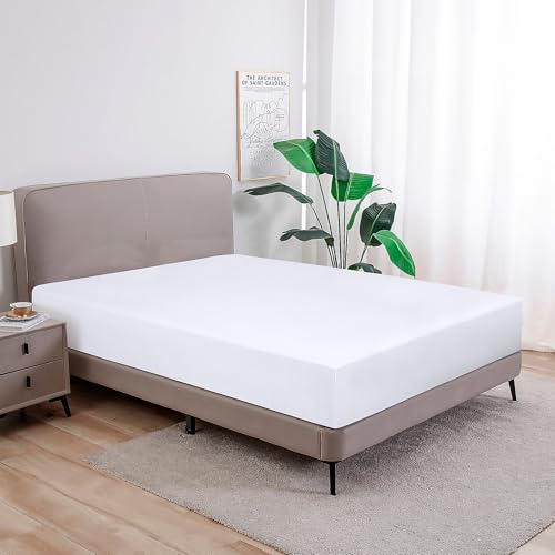 Softex Royal Fitted Sheet (Blanco, 200 x 200 cm) - Home & Kitchen Amazon Spain à 19.97€