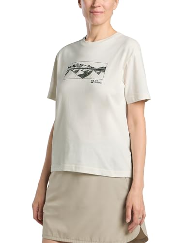 Jack Wolfskin Camiseta para Mujer Cordillera T W, Mountain... - Deal du jour à 28.82€