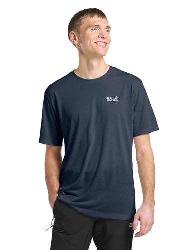Jack Wolfskin Vonnan S/S T M Camiseta, Midnight Sky, Small... - Sports & Fitness Amazon Espagne à 23.21€