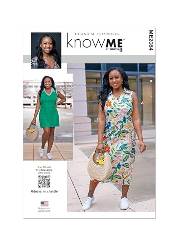 KNOW ME Schnittmuster ME2084Y5 Damenkleid in zwei Längen... - Amazon Allemagne à 8.40€