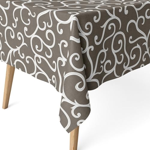 ECOMMERC3 Fleckabweisende Tischdecke für rechteckigen... - Maison & Cuisine Amazon Allemagne à 5.74€