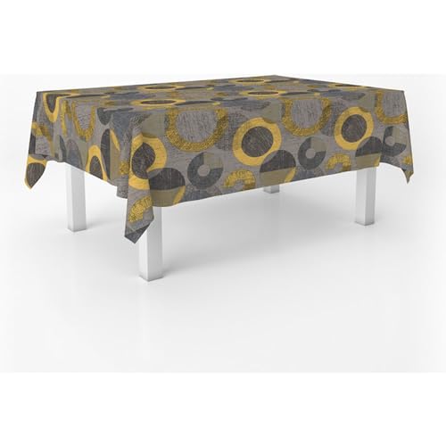 ECOMMERC3 | Oilcloth Tablecloth Round Table Size 140 Round... - Maison & Cuisine Amazon Royaume-Uni à 8.31€