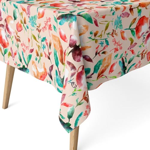 ECOMMERC3 | Stain Resistant Tablecloth for Rectangular... - Maison & Cuisine Amazon Royaume-Uni à 12.56€