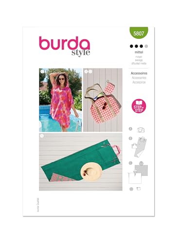 Burda Style Sewing Pattern B5807 Holiday Accessories - Loisirs Créatifs Amazon Royaume-Uni à 3.59€