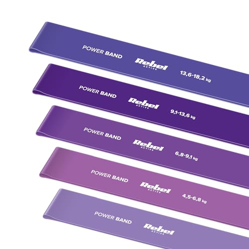 Juego de 5 Bandas de látex para Ejercicio rebelde L... - Jouets & Jeux Amazon Espagne à 14.19€