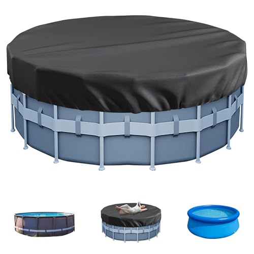 Housse Ronde d'hiver pour Piscine Hors Sol, 5,5 m, idéale... - Jardin & Extérieur Amazon France à 68.98€