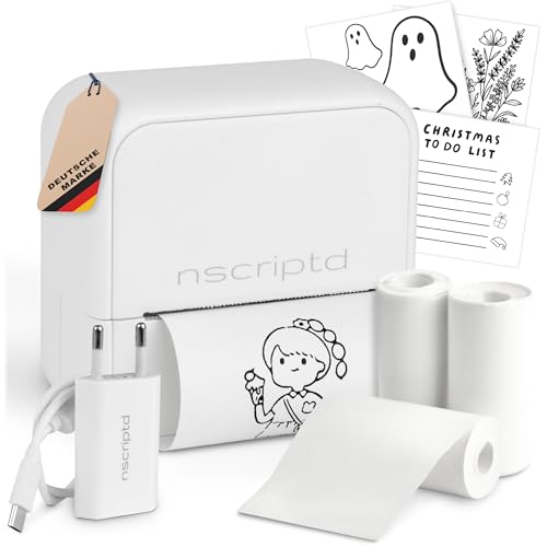 nscriptd Mini stampante Bluetooth per smartphone –... - High-Tech & Électronique Amazon Italie à 25.61€